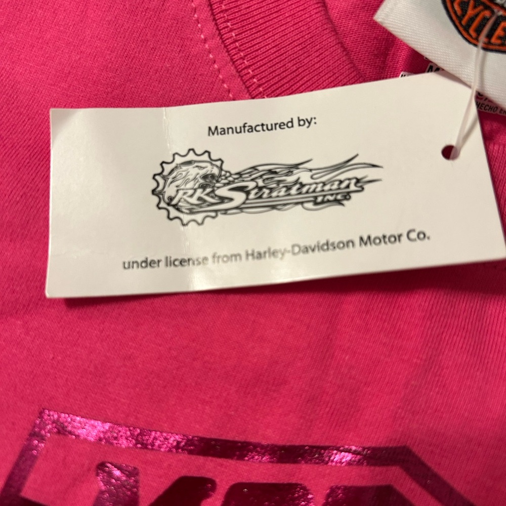 Harley-Davidson Pink Short Sleeve Tee - Picture 6 of 9